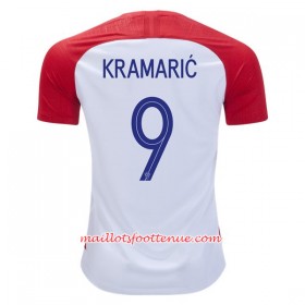 Maillot/Tenue Croatie Kramaric 9 Domicile Coupe du monde 2018